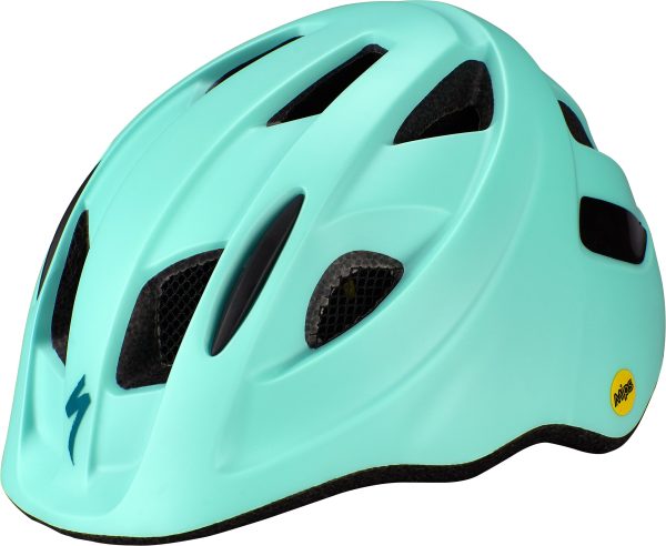 mint green cycle helmet